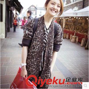 中端女裝秋冬毛衣 阿里巴巴批發(fā)時(shí)尚款秋冬新款豹紋羊毛開(kāi)衫保暖長(zhǎng)款毛衣9-2原始圖片2