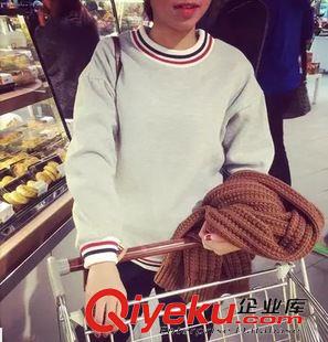 中端女裝秋冬衛(wèi)衣 阿里巴巴批發(fā)學院風假兩件襯衣ulazzing韓國單格子補丁衛(wèi)衣9-5