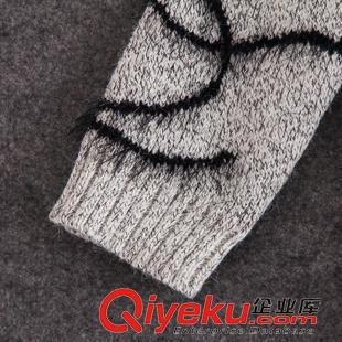 10月3日新款 阿里巴巴秋新款歐美大牌美人頭像開衫寬松毛衣中長款針織衫10-3原始圖片2