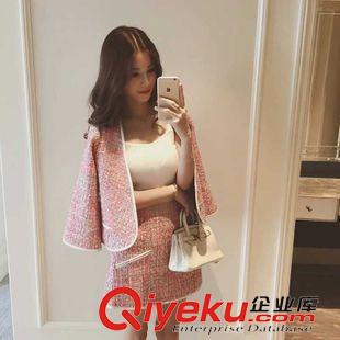 9月20日新款 韓國代購秋冬裝新款女裝韓版糖果色中長款呢子毛呢大衣外套女9-20