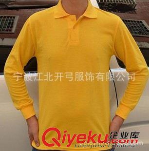 滌棉180克翻領POLO衫 polo衫長袖 廠家供應180克滌棉珠地網眼翻領現貨polo衫長袖原始圖片2
