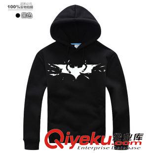 羊羔絨衛衣 new 夜光蝙蝠俠衛衣2015冬季新款男衛衣套裝青少年韓版休閑套裝情侶裝