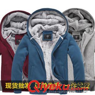 銀狐絨衛(wèi)衣 new 夜光怪物爪子衣服2015冬季新款流行男裝衛(wèi)衣加絨加厚青少年男外套