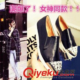 沖鉆產(chǎn)品 2015{zx1}款春鞋 金屬頭 真皮高跟蝴蝶結(jié)女單鞋 休閑