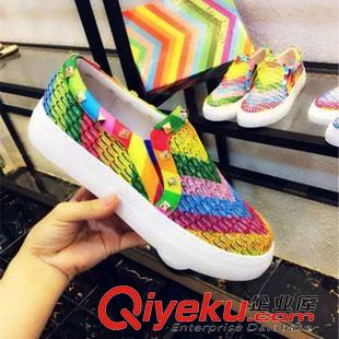 單鞋 2015休閑字母漁夫鞋田刺繡草編底包頭中空懶人鞋女絲綢農(nóng)夫潮款