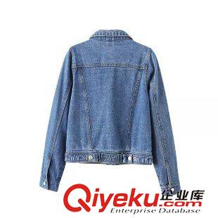 3號新款 WDDF51003    2015秋新款歐美風TOP多明星經典牛仔外套 女原始圖片3