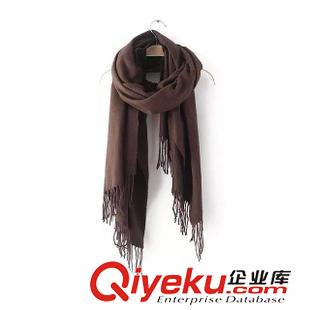 18號(hào)新款 YINB00919     2015秋新款歐美百搭仿羊絨大版圍巾 可當(dāng)披肩  女原始圖片2