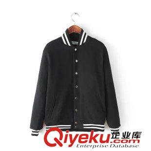 14號(hào)新款 D6I50913   2015冬新款歐美dp AA 少女時(shí)代夾棉加厚棒球服 女原始圖片2