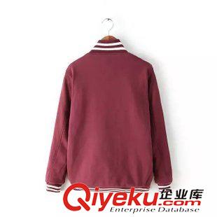 14號(hào)新款 D6I50913   2015冬新款歐美dp AA 少女時(shí)代夾棉加厚棒球服 女原始圖片3