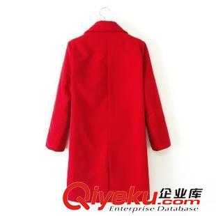 31號新款 HCI0917 2014秋新款歐美明星同款加大碼加棉呢子外套 女原始圖片2