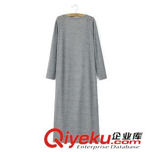 12號新款 AHE0812     15新款歐美風(fēng)時尚雙口袋長袖長款針織衫外套原始圖片2