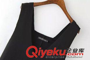 20號(hào)新款 HCD0720   15新款歐美立體裁剪不對(duì)稱(chēng)顯瘦加大碼背帶裙寬松連衣裙原始圖片3