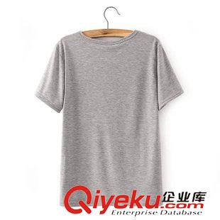 15號新款 LCB5714     2015新款歐美風(fēng)卡通字母印花圓領(lǐng)短袖T恤 女原始圖片2