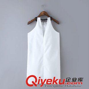 21號新款 NG1C0421     歐美時尚皮圈掛脖個性露背A字裙 小清新文藝連衣裙原始圖片2