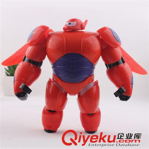 新品 批發(fā)超能陸戰(zhàn)隊(duì)變形盔甲玩具 big hero6大英雄白胖子塑料公仔玩具