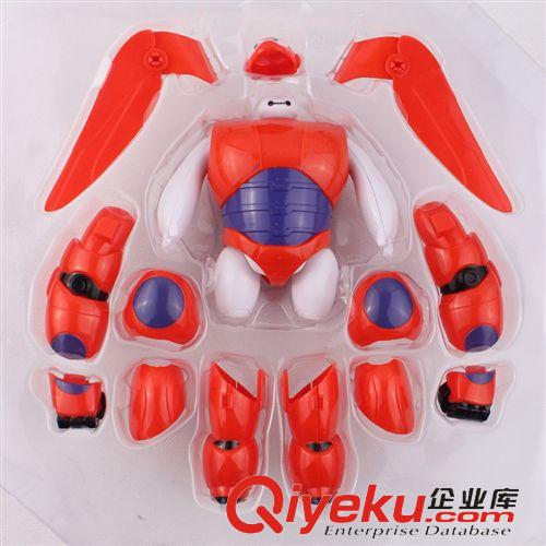 新品 批發(fā)超能陸戰(zhàn)隊(duì)變形盔甲玩具 big hero6大英雄白胖子塑料公仔玩具