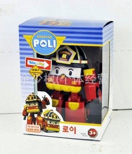 支持混批專區(qū) Robocar poli 韓國變形車泡麗救護隊交通救援隊模型 4款混裝