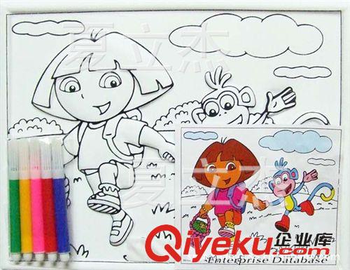 兒童繪畫手工類 6色兒童立體水彩畫/幼童手工畫/繪畫玩具-幼兒園節日獎品禮物禮品原始圖片3