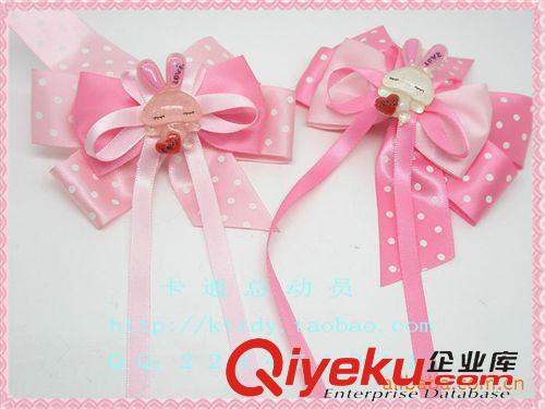兒童發(fā)飾 廠家低價(jià)直銷\蕾絲雙層蝴蝶結(jié)頭夾\小公主發(fā)飾\喜慶頭飾\花童必備原始圖片2