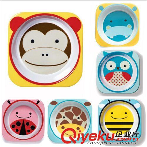 嬰兒用品 外貿密胺動物園zoo仿瓷安全兒童碗不含BPA兒童餐具嬰兒用品