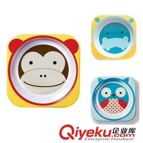 嬰兒用品 外貿密胺動物園zoo仿瓷安全兒童碗不含BPA兒童餐具嬰兒用品原始圖片2
