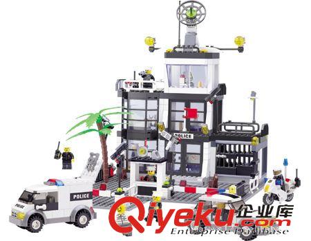 積木品牌 凱裕開(kāi)智 diy益智拼裝積木兒童塑料玩具 jc局6725jc總部原始圖片2