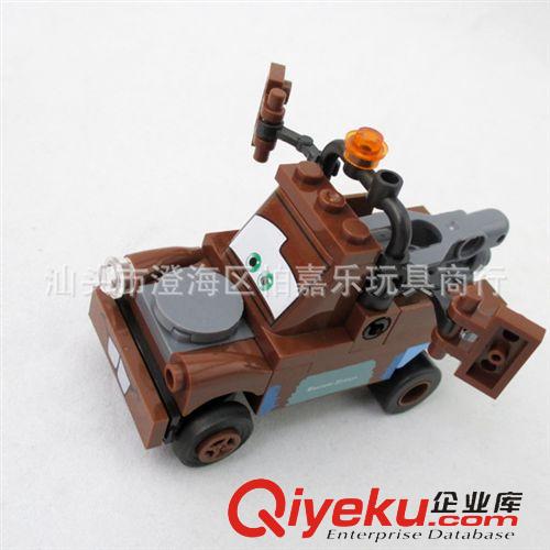 積木品牌 博樂10002益智拼裝積木 汽車總動(dòng)員系列永遠(yuǎn)的板牙8201qqsf原始圖片3