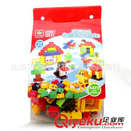 積木品牌 DIY啟蒙開智拼插積木 工程系列8043城市建筑運輸車反斗車卡車
