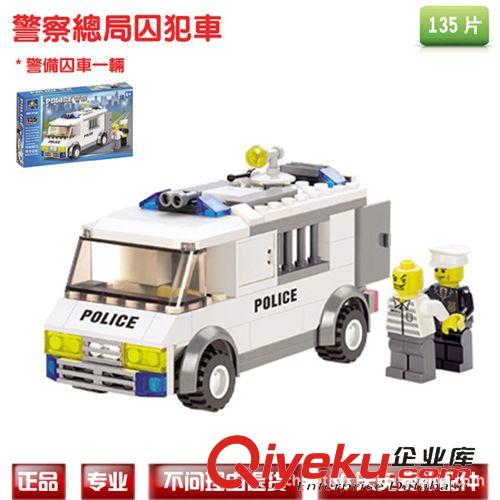 積木品牌 DIY啟蒙開(kāi)智拼裝積木玩具 jc系列6734二輪摩托警車混批原始圖片2
