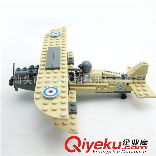 積木品牌 開智積木模型  拼裝積木  世紀軍事系列  駱駝F1戰斗機  82001原始圖片3