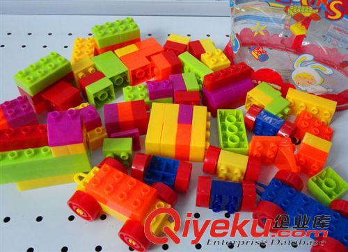現(xiàn)貨混批 廠價熱銷100粒幼兒積木玩具 兒童益智塑料積木 玩具積木批發(fā)原始圖片2