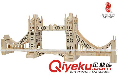DIY玩具-建筑房子 熱銷兒童益智diy建筑模型玩具 創(chuàng)意禮品3d立體拼圖-英國倫敦大橋原始圖片3