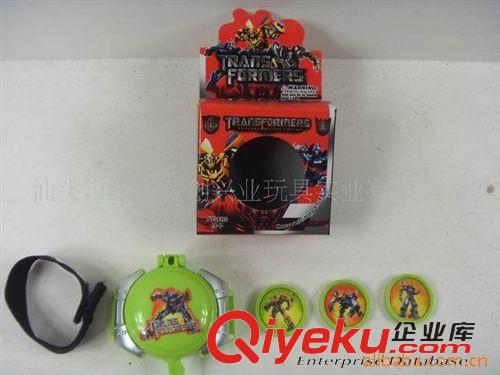 促銷品／鎖扣／手機鏈 變形金剛手表發射器 玩具發射器 塑料玩具 拼圖玩具原始圖片3
