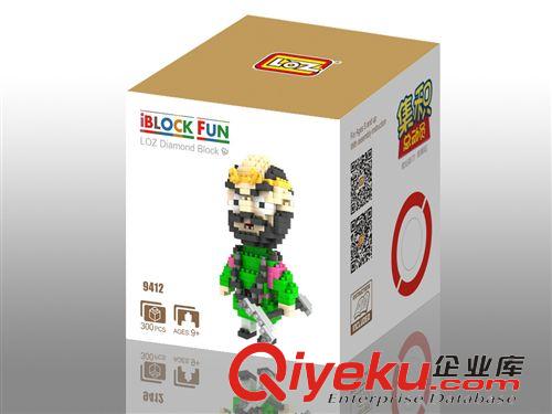 LOZ俐智西游記系列 俐智loz鉆石小顆粒積木 拼插拼裝積木西游記 沙僧 9412原始圖片3