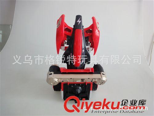 玩具車類 龍祥9065DB霹靂變形汽車俠 全球{sk}螺旋變形彈射機器人玩具車