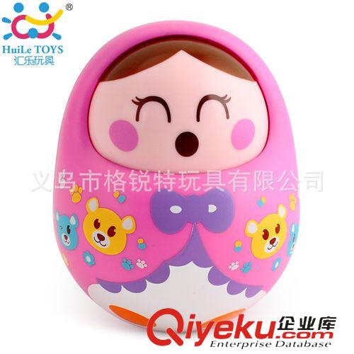 嬰童玩具/益智類 匯樂979點(diǎn)頭不倒翁娃娃大號(hào)可愛幼兒寶寶益智玩具不倒翁0-1歲原始圖片2