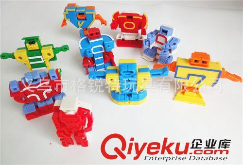嬰童玩具/認(rèn)知類 益智早教識(shí)字玩具 順嘉32401數(shù)字變形金剛 兒童認(rèn)識(shí)數(shù)字原始圖片2