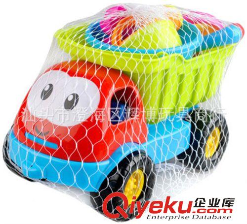 夏天玩具 廠(chǎng)家批發(fā) 3C 寶寶玩沙戲水套裝 大號(hào)兒童沙灘玩具 沙灘車(chē) 351原始圖片2