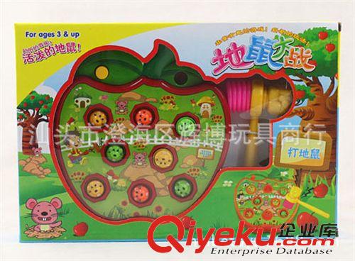 敲擊玩具 兒童益智玩具 蘋果打地鼠玩具 敲擊打地鼠游戲  音樂(lè)電動(dòng)玩具 002原始圖片3