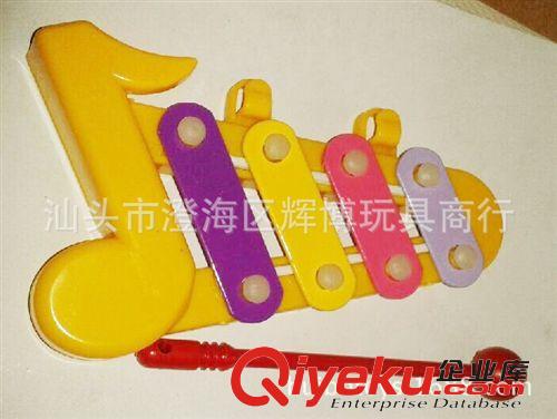 敲擊玩具 兒童玩具批發地攤一元內小玩具 贈品玩具 音符小敲琴 多彩敲擊琴原始圖片2