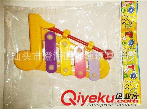 敲擊玩具 兒童玩具批發地攤一元內小玩具 贈品玩具 音符小敲琴 多彩敲擊琴原始圖片3