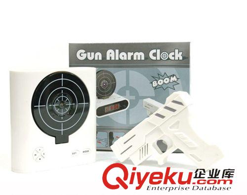 家居禮品贈品 正版射擊鬧鐘（迷彩版）紅外Gun Shot槍擊射鬧鐘 打靶鬧鐘 打槍鐘