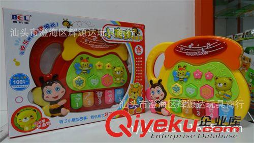 玩具樂(lè)器 小蜜蜂啟蒙琴  快樂(lè)動(dòng)物音樂(lè)琴 電子琴 兒歌啟蒙益智 過(guò)家家玩原始圖片3