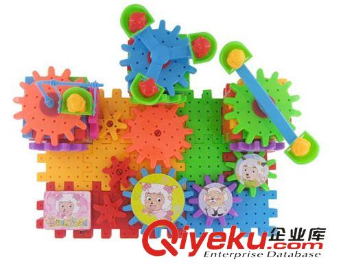 益智玩具 兒童益智 電動積木百變積木81片 動感電動積木 地攤江湖熱賣玩具原始圖片2