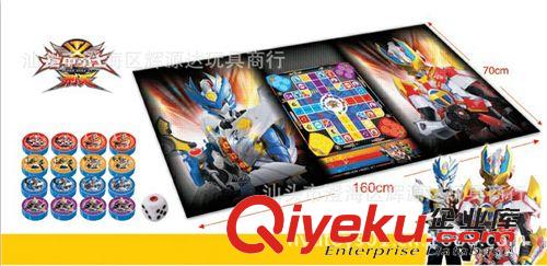 兒童過家家玩具 正版奧迪雙鉆授權 鎧甲勇士游戲毯飛行棋地毯愛情公寓 華嬰19565原始圖片2