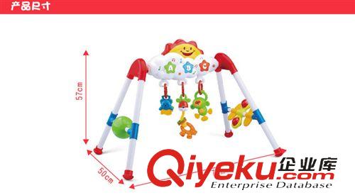 嬰兒玩具 供應(yīng)熱賣音樂健身架 寶寶多功能玩具音樂健身器 兒童早教搖鈴?fù)婢咴紙D片3