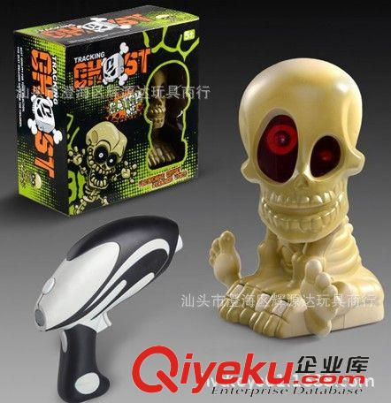 整人玩具 新奇特玩具骷髏頭 兒童電動玩具 帶音樂燈光促銷禮品玩具 可批發(fā)原始圖片2