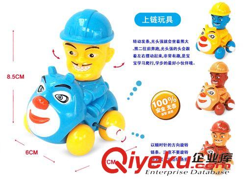 其他小玩具 供應(yīng)熱賣《熊出沒(méi)》淘氣上鏈搖擺卡通車 光頭強(qiáng)上鏈卡通玩具 12只原始圖片2