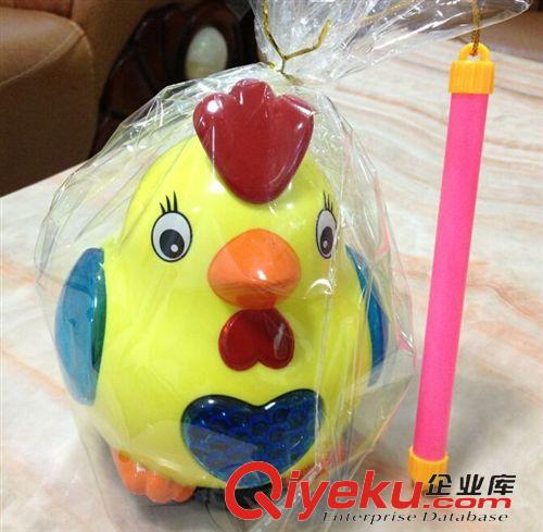 閃光/發(fā)光玩具 萬向電動燈光音樂卡通小母雞（燈籠） 手提燈籠 云霄禮品春節(jié)燈籠