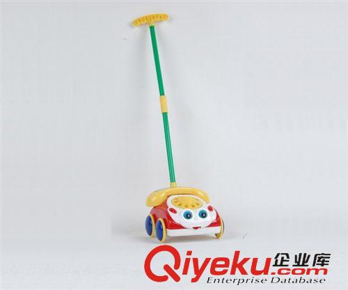 慣性玩具 地?cái)偀豳u(mài) 手推電話(huà)車(chē)玩具 兒童手推玩具 塑料兒童禮品卡通電話(huà)車(chē)原始圖片3